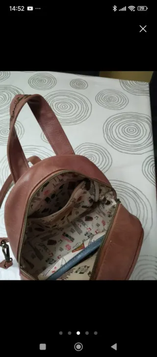 Mochila juvenil con estampado