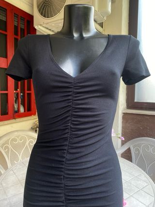 Abito Zara aderente donna nero