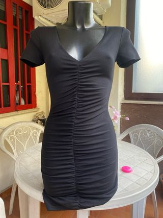 Abito Zara aderente donna nero