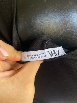 Abito Zara aderente donna nero