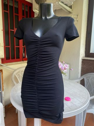 Abito Zara aderente donna nero