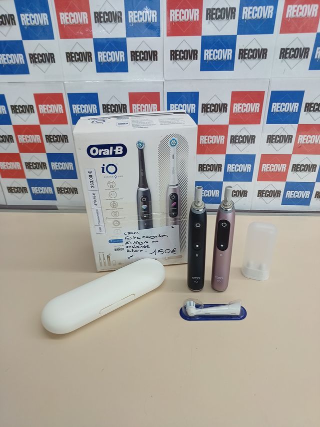 ✅ Cepillos eléctricos 7 modos sensor presión viaje Oral-B
