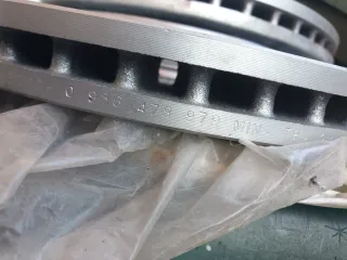 Discos de freno delanteros Bosch Peugeot Citroën