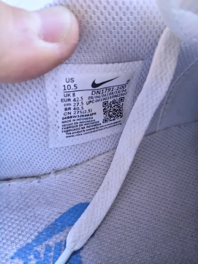 Nike Cortez Blancas y Azules