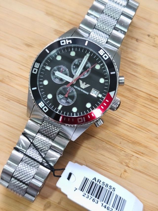 Reloj Emporio Armani AR5855 Caballero Acero Inox