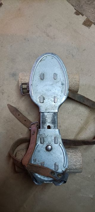 Patines metalicos vintage, antiguos