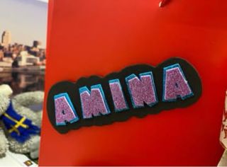 Nombres personalizados goma EVA infantiles