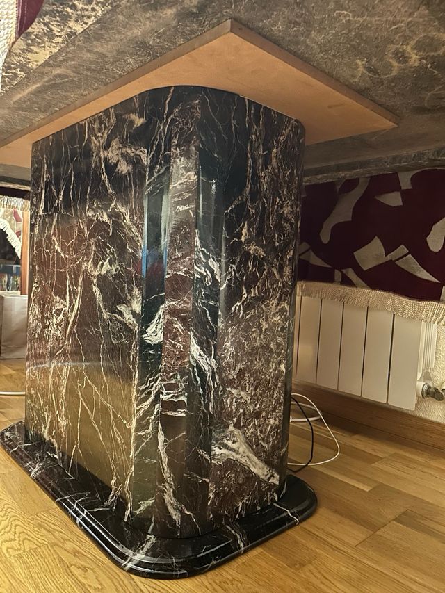 Mesa de comedor de mármol para 6 personas