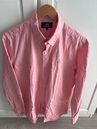 Camisa La Martina Rosa Talla M