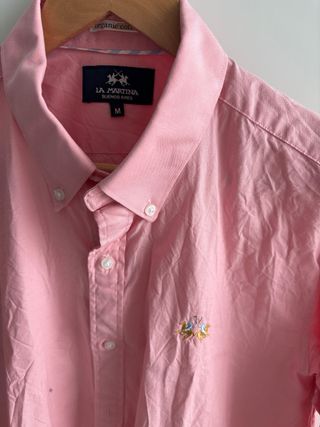 Camisa La Martina Rosa Talla M