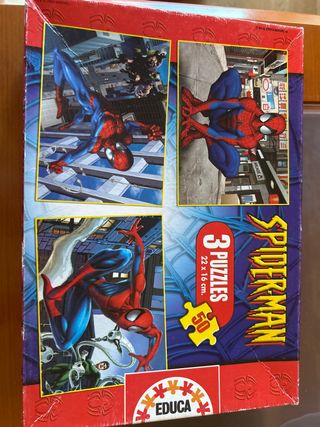 Puzzle Spiderman 3 Puzzles Educa 50 Piezas