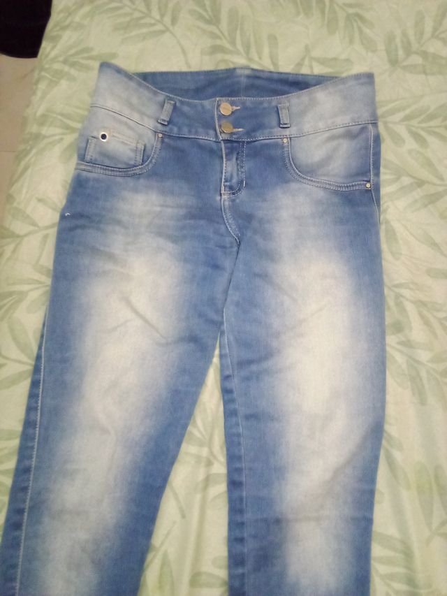 Pantalones Vaqueros Talle Bajo Talla 36