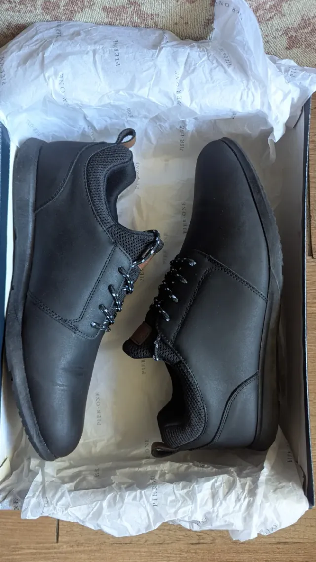 Zapatos con cordones Pier One Hombre Negro 42