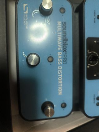 Distorsion para bajo soundblox
