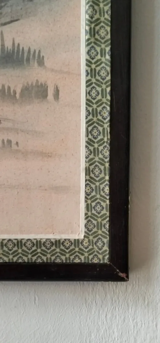 Pareja de cuadros antiguos