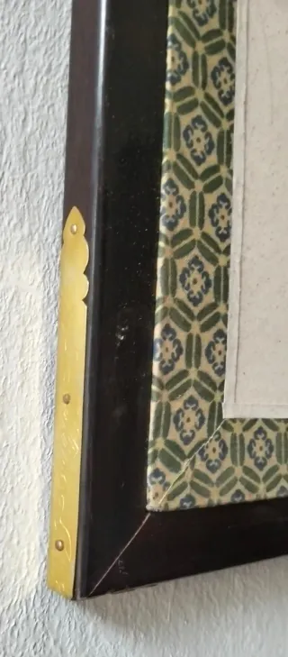 Pareja de cuadros antiguos