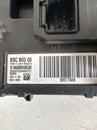 Caja de reles BSC B03 Peugeot Citroen : 9665778480