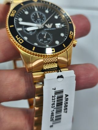 Reloj Emporio Armani AR5857 Dorado Cronógrafo