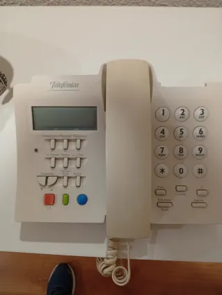 Teléfono Fijo Telefónica Beige