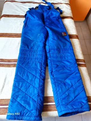 Salopette da sci blu