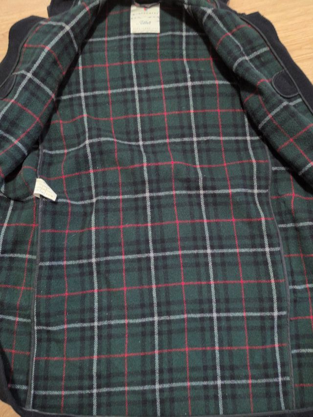 Abrigo lana negro mujer England Montgomery