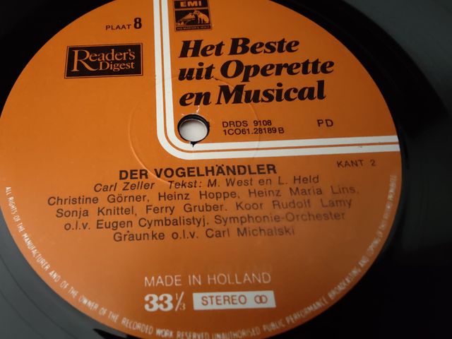 Vinilo Der Fidele Bauer & Der Vogelhändler