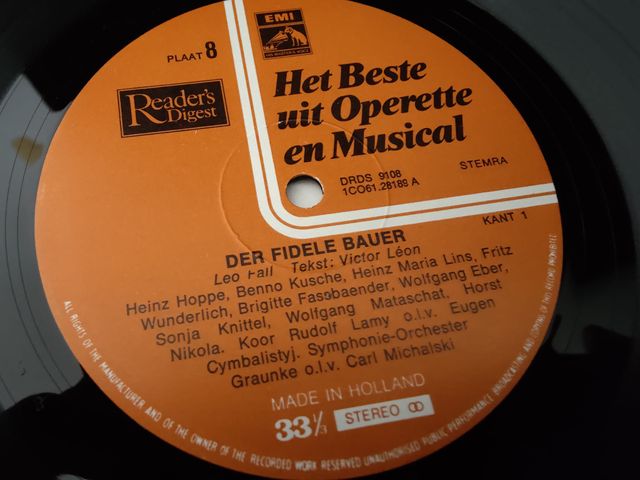 Vinilo Der Fidele Bauer & Der Vogelhändler