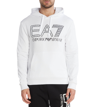 Sudadera EA7 Emporio Armani Blanca 
