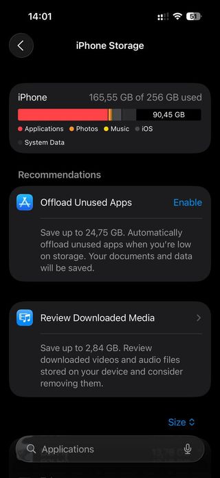 iPhone 15 256GB Preto
