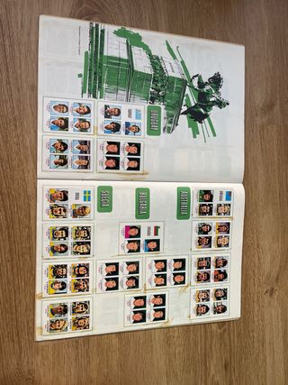 Álbum cromos fútbol Múnich 74 EF
