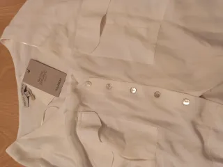 Blusa Pull&Bear blanca