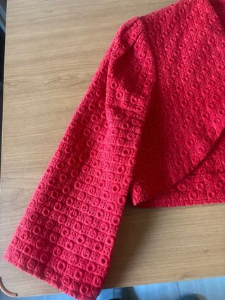 Toreras mujer negras y rojas talla única