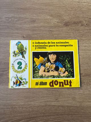 Álbum de cromos Infancia de los animales