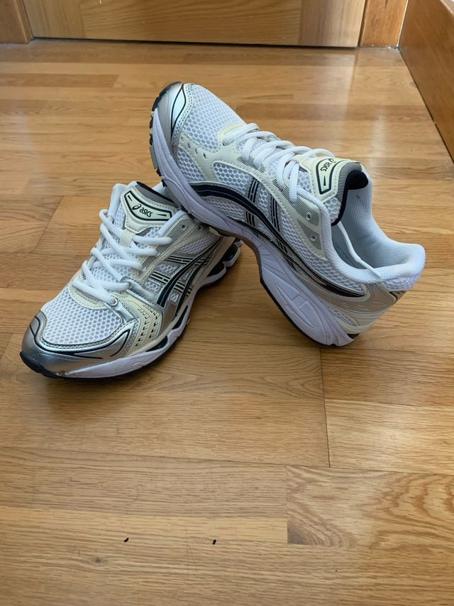 Zapatillas ASICS Gel Kayano 14 Plata/Blanco