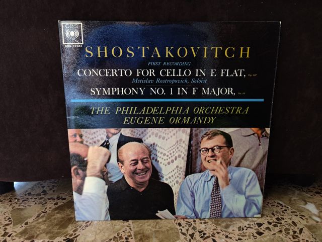 Vinilo Shostakovich: Concerto Cello Op. 107
