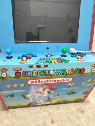 Máquina Arcade Personalizada Mario Bros