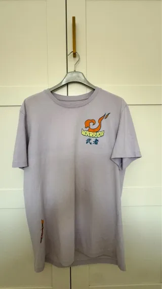 Camiseta Warrior con Estampado Samurai