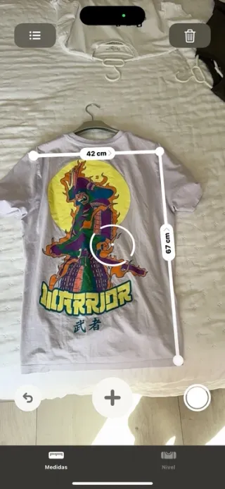 Camiseta Warrior con Estampado Samurai