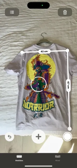 Camiseta Warrior con Estampado Samurai