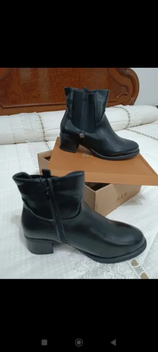Botines negros