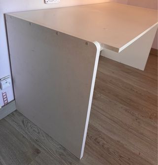 Escritorio blanco laminado alta densidad