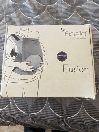 Mochila Portabebés Fidella Fusion verde