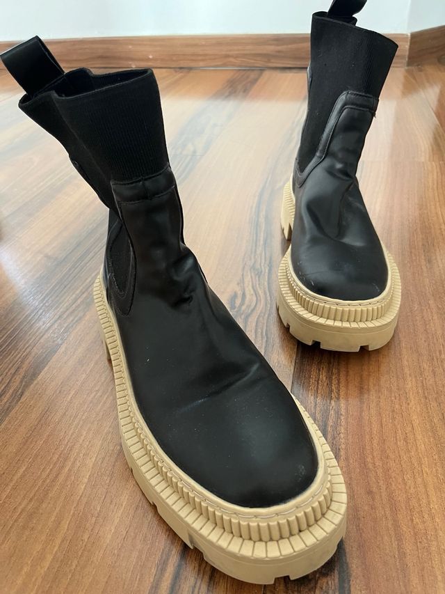 Botines Mango negros casi nuevos