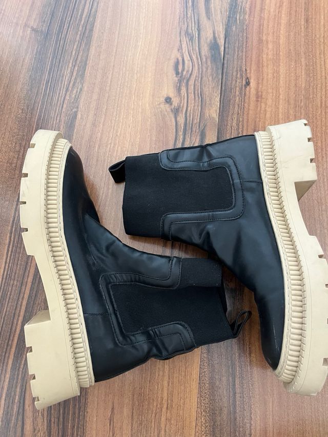 Botines Mango negros casi nuevos