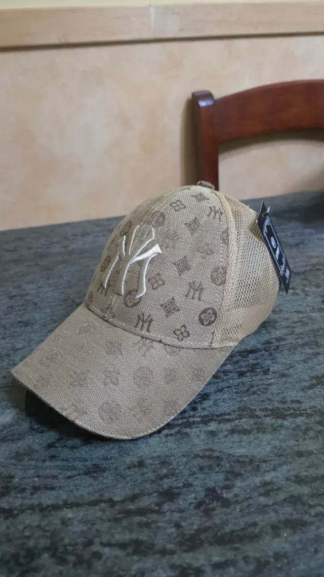 Berretto New York Yankees Beige/Marrone