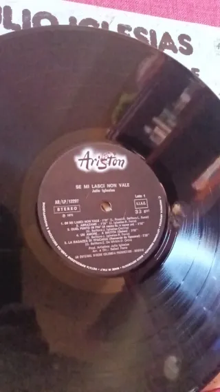 Julio Iglesias - Se Mi Lasci Non Vale - LP