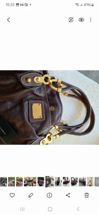 Bolso Dolce & Gabbana Marrón Auténtico