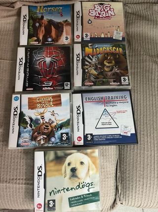 Lote Videojuegos Nintendo DS