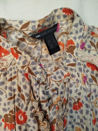Vestido floral Mango Talla S