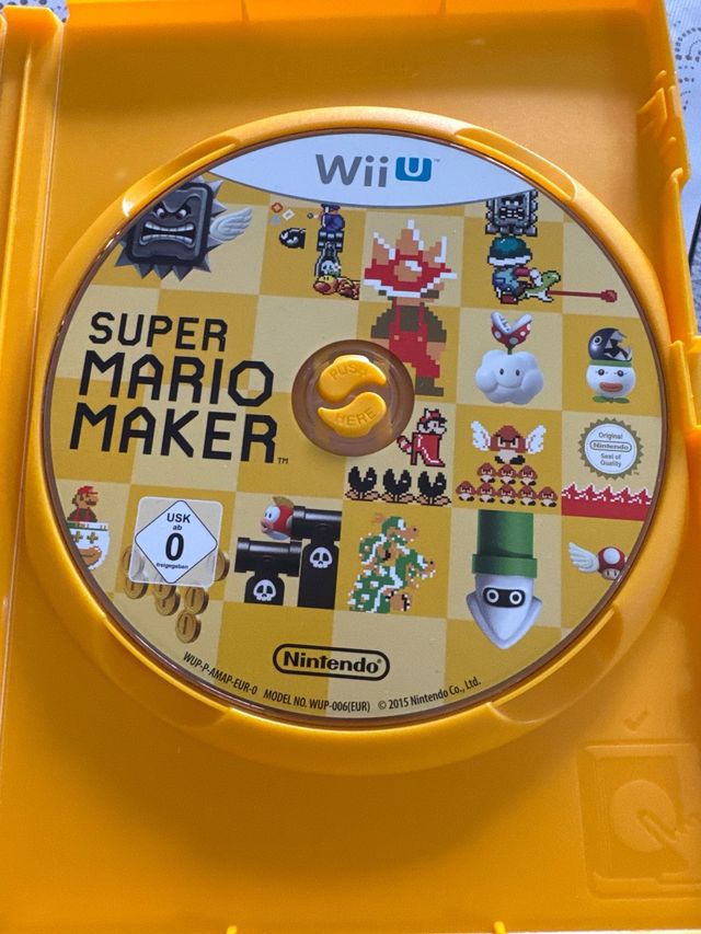 Super Mario Maker Wii U